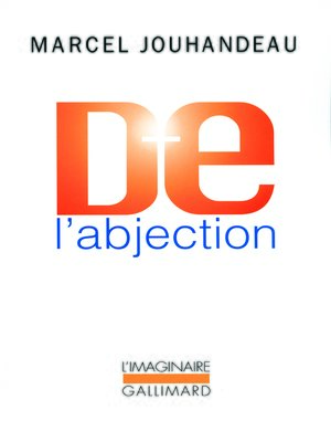 cover image of De l'abjection